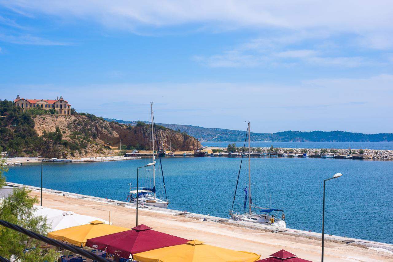 Molos Hotel Limenaria  Bagian luar foto
