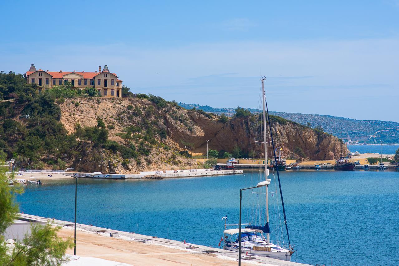 Molos Hotel Limenaria  Bagian luar foto