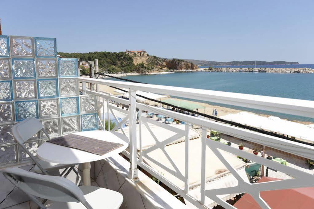 Molos Hotel Limenaria  Bagian luar foto